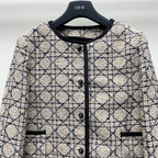 CD 25 Plaid Jacket Set Beige Mix Black 261589