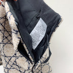 CD 25 Plaid Jacket Set Beige Mix Black 261589