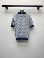 GUCCI SHORT-SLEEVE KNIT TOP 257394