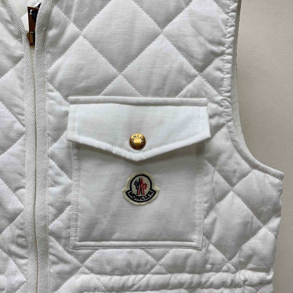 Moncler 25 Plaid Vest Polyester 281618