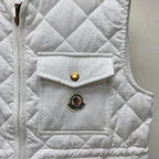 Moncler 25 Plaid Vest Polyester 281618