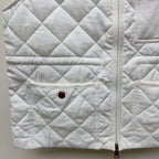 Moncler 25 Plaid Vest Polyester 281618