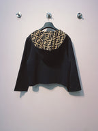 Fendi 25 Jacket Black Wool 0017