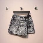 CD 25 Jungle Animal Print Skirt Polyester 293344