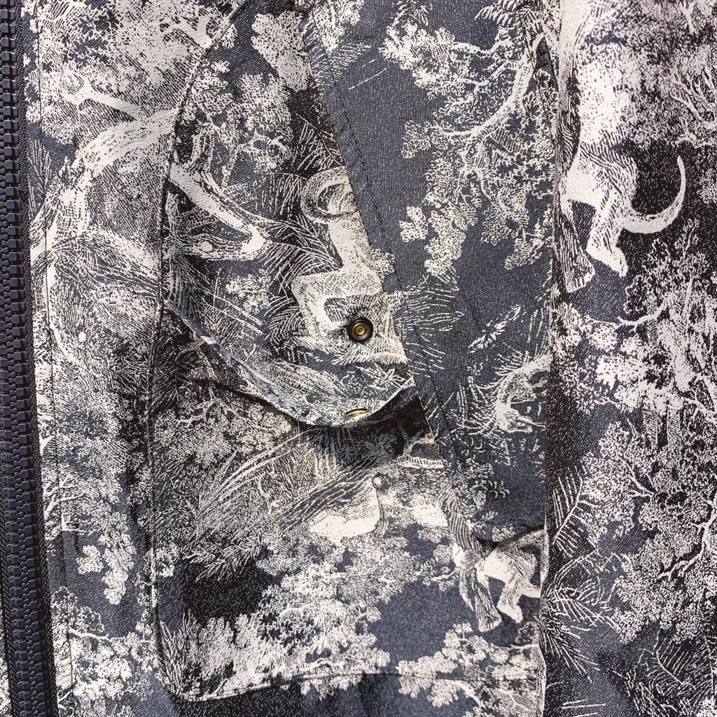 CD 25 Jungle Animal Print Hooded Jacket 293350