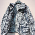 CD 25 Jungle Animal Print Hooded Jacket 293350