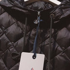 Moncler 25 Diamond-Patterned Down Jacket 301627