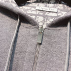 CD 25 Double-Sided Knitted Hooded Jacket 293319