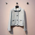 CD 25 Cloud Stripe Jacket Could Blue 301545