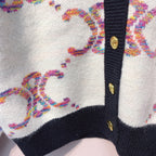Celine 25 Cardigan Multicolor Wool 301603