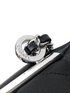 CC Vintage Hobo Bag 30cm Black Lambskin Silver Hardware