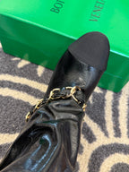CC 25 High Boot Black Patent Leather 409136