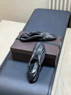 Alaia 26 Ballet Flats Black Lambskin 621732
