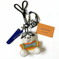 LV White mix Colors Bear Charm