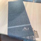 LP Twelve Scarf 180 CM In Grey Cashmere 180945