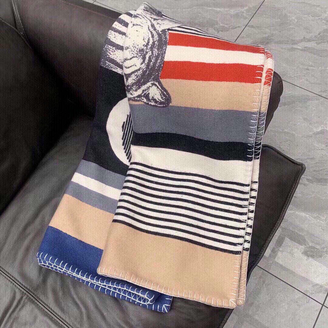 HM Tigre Bayadere Blanket Wool Cashmere