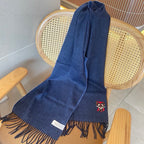 SCARF 200 CM IN CLASSIC BLUE CASHMERE 403740