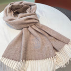 Scarf 180 CM Light Grey Cashmere 405125