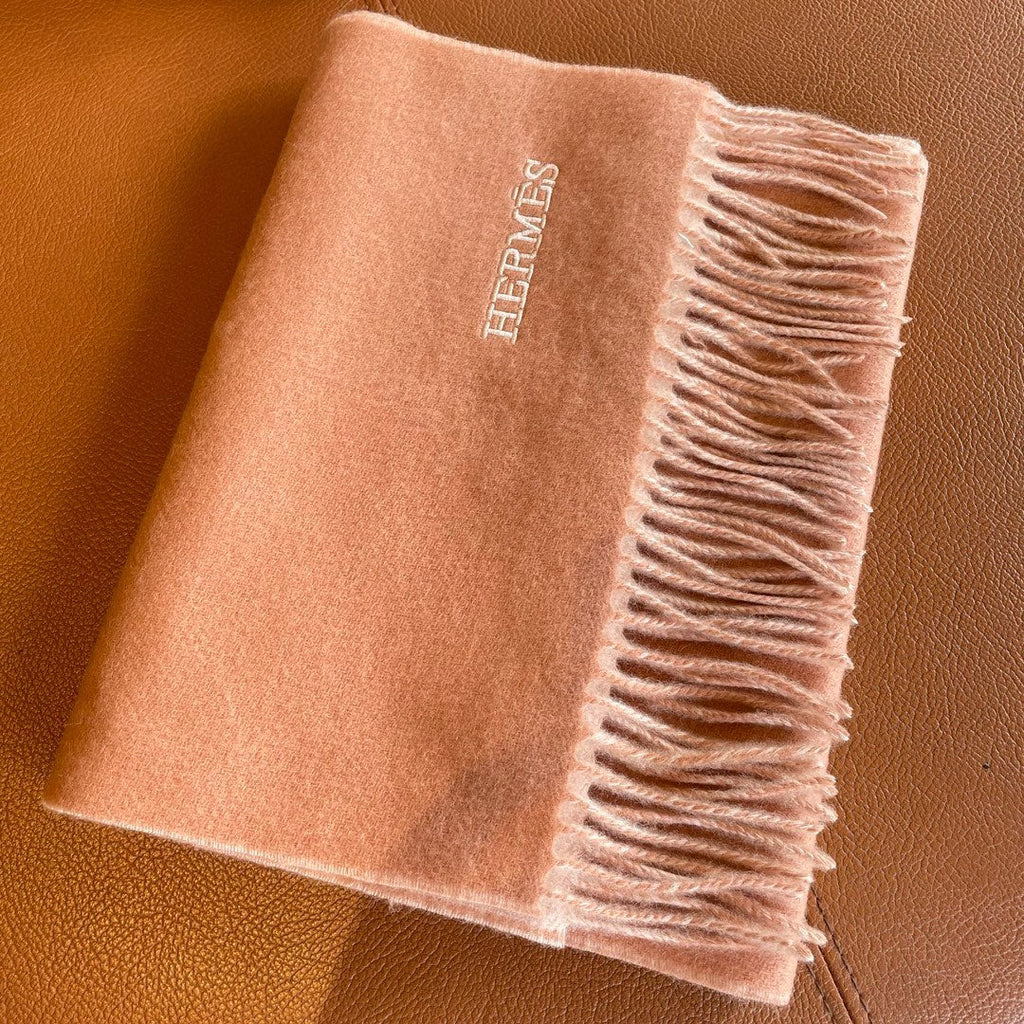 Scarf 180 CM In Pink Mix Light Pink Cashmere