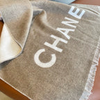 CC Scarf 200 CM In Brown Mix White Cashmere  422792