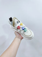 LV Archlight Sports Shoes White With Beige Border Calfskin