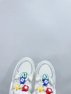 LV Archlight Sports Shoes White With Gray Border Calfskin