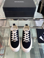 CC Sneaker Black Canvas  203261