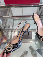 VT 25 High Heels Slingbacks Leopard Cowhide 292345