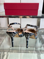 VT 25 High Heels Slingbacks Leopard Cowhide 292345
