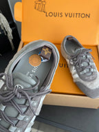 LV 26ss Ballet Sneakers Gray Suede 631485