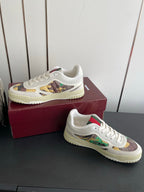 GG 26 Couple Sneakers White Multicolor Cowhide 631676