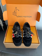 LV 26ss Ballet Sneakers Black Velvet 631493