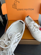 LV 26ss Ballet Sneakers White Cowhide Suede 631494