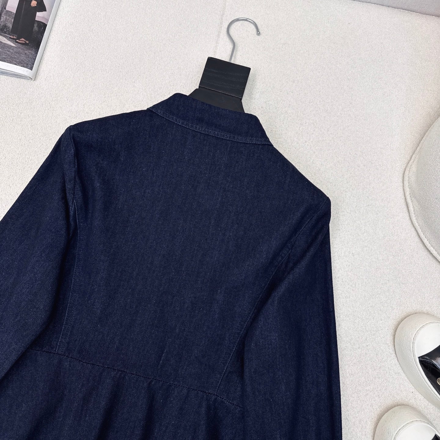 CD 25 Denim Shirt Dark Blue Cotton 594407