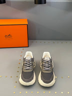 HM Men's Sneaker Grey Mesh Calfskin 541265