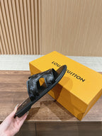 LV Oasis Black Monogram Calfskin