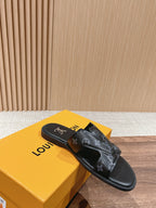 LV Oasis Black Monogram Calfskin