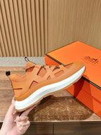 HM Katana Sneaker Oranger Calfskin 317596