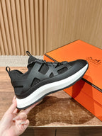 HM Katana Sneaker Black Calfskin 317599