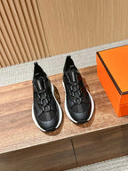 HM Katana Sneaker Black Calfskin 317599
