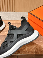 HM Katana Sneaker Black Calfskin 317599