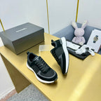 CC LEISURE SNEAKER BLACK VELVET MIX BREATHABLE MESH
