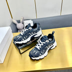 CD Chrono Sneaker 40mm In Navy Blue Mesh Fabric 994568