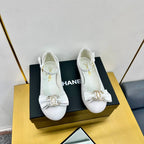 CC 25s Ballet Flats Gray Light Suede 297808