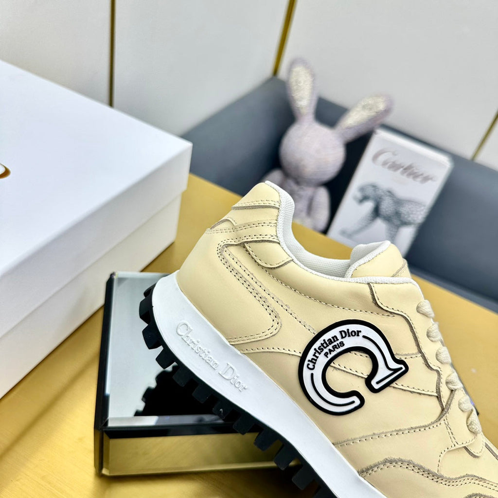CD C'est Dior Sneaker Light Yellow Cowhide 111738
