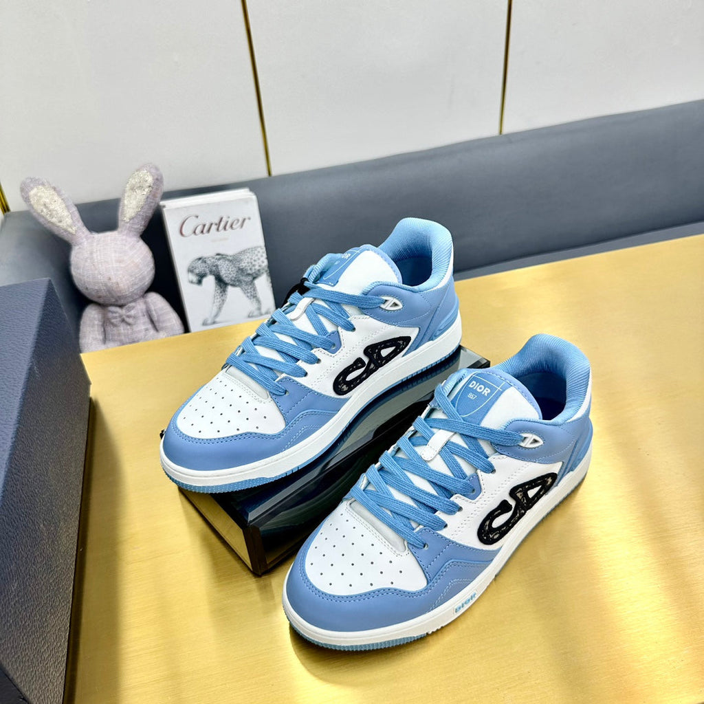 CD B57 Mid-Top Sneaker In Could Blue Calfskin  993845