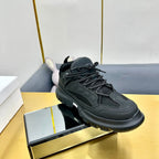 CD Sneaker 50mm In Black Cowhide And Mesh Fabric 111469