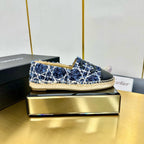 CC 25s Slipâ€“on Espadrilles Blue Tweed 297822