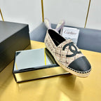 CC 25s Slipâ€“on Espadrilles Pink Nude Tweed 297823