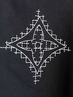 LV T-SHIRT IN BLACK PURE COTTON 238778